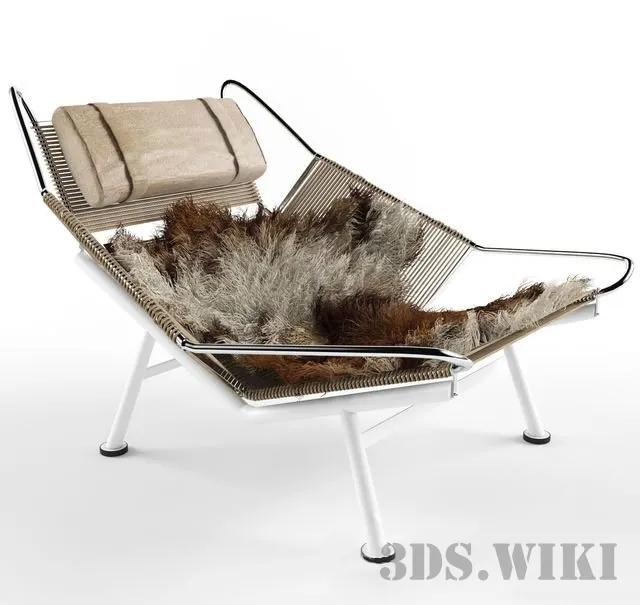 furniture – Chair Flag Halyard 3ds Max