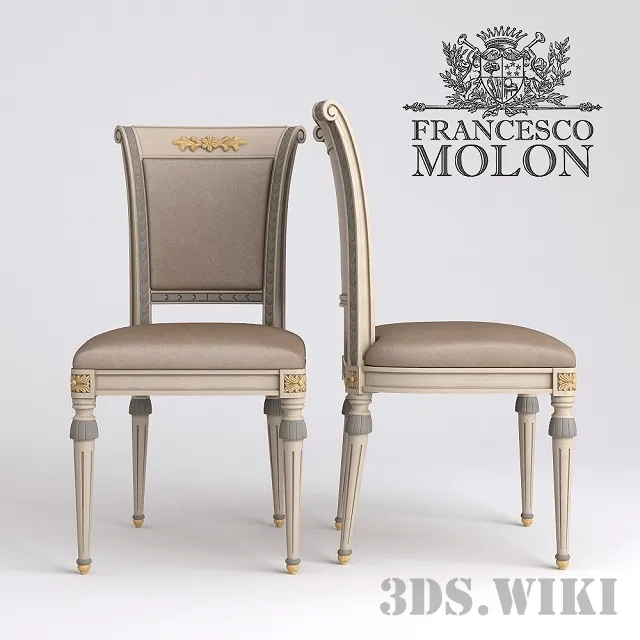 furniture – Chair Francesco Molon S1741 3ds Max
