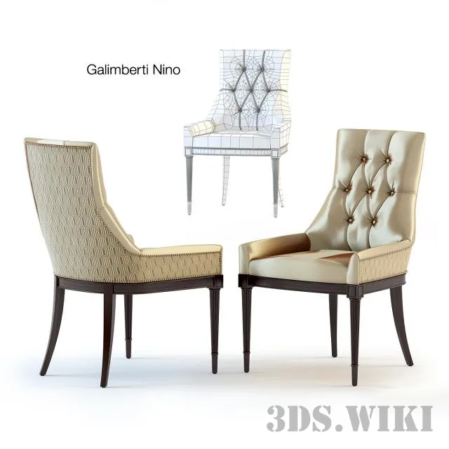 furniture – Chair Galimberti Nino Gera GN457 3ds Max