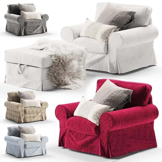 furniture – Chair IKEA 7 3ds Max