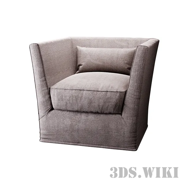 furniture – Chair Meridiani Queen 3ds Max