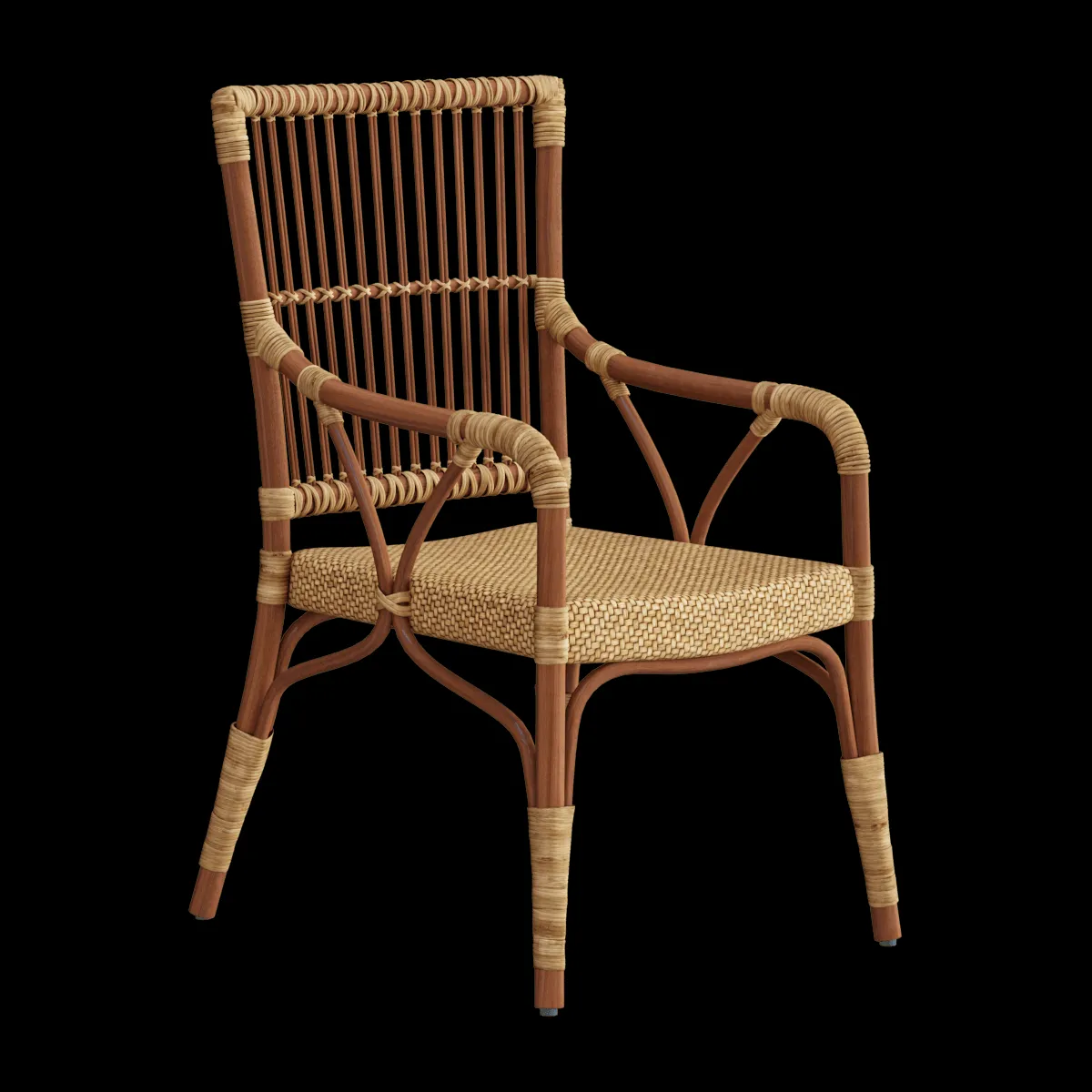 furniture – Chair Natalia Rattan 3ds Max