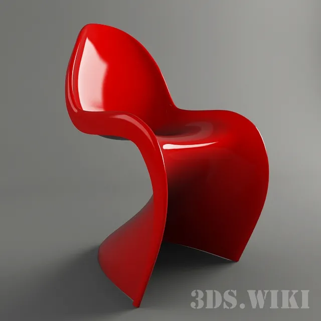 furniture – Chair Panton 3ds Max