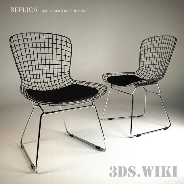 furniture – Chair Replica Harry Bertoia 3ds Max