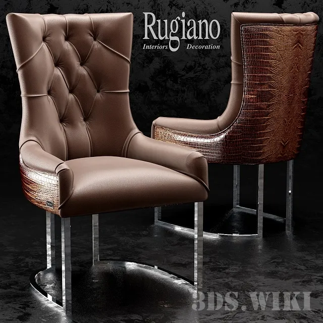 furniture – Chair RUGIANO Itaca 3ds Max