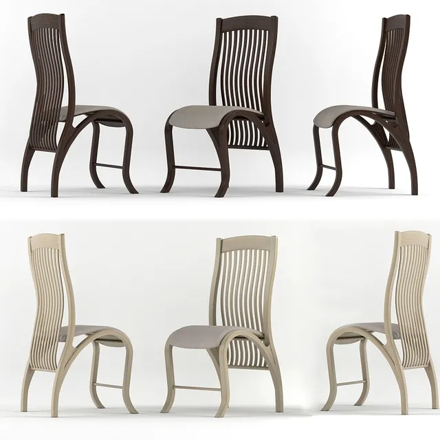 furniture – ChairBentWood 3ds Max