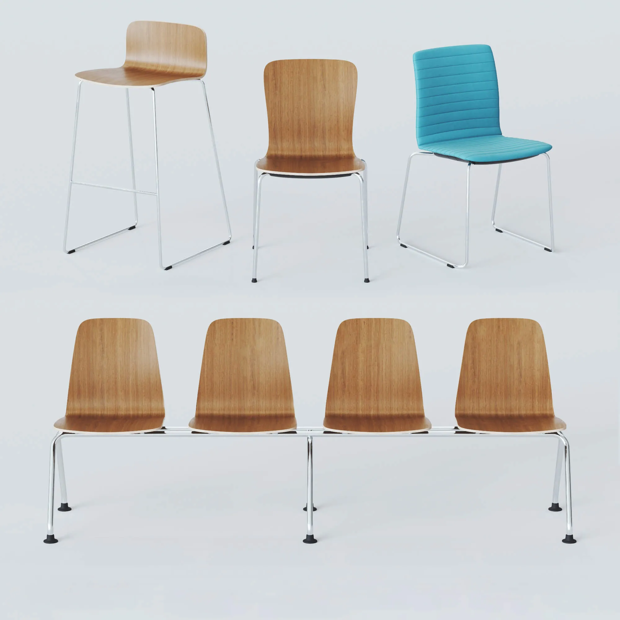furniture – Chairs collection Profim Com  12 3ds Max