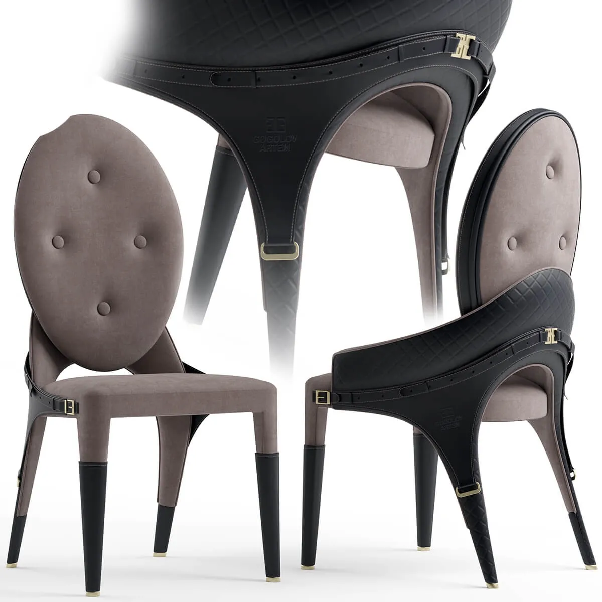 furniture – Chairs Gogolov Artem 3ds Max