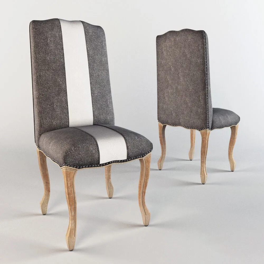 furniture – Charcoal Belmond chair 3ds Max