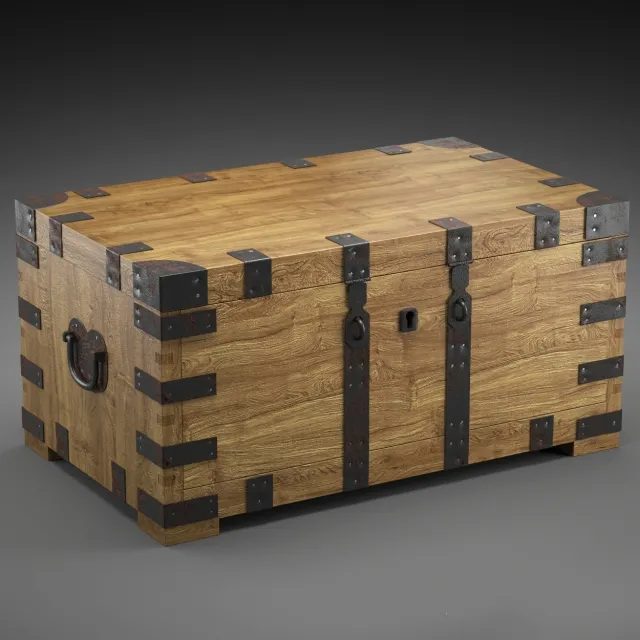 furniture – Chest- coffee table 3ds Max