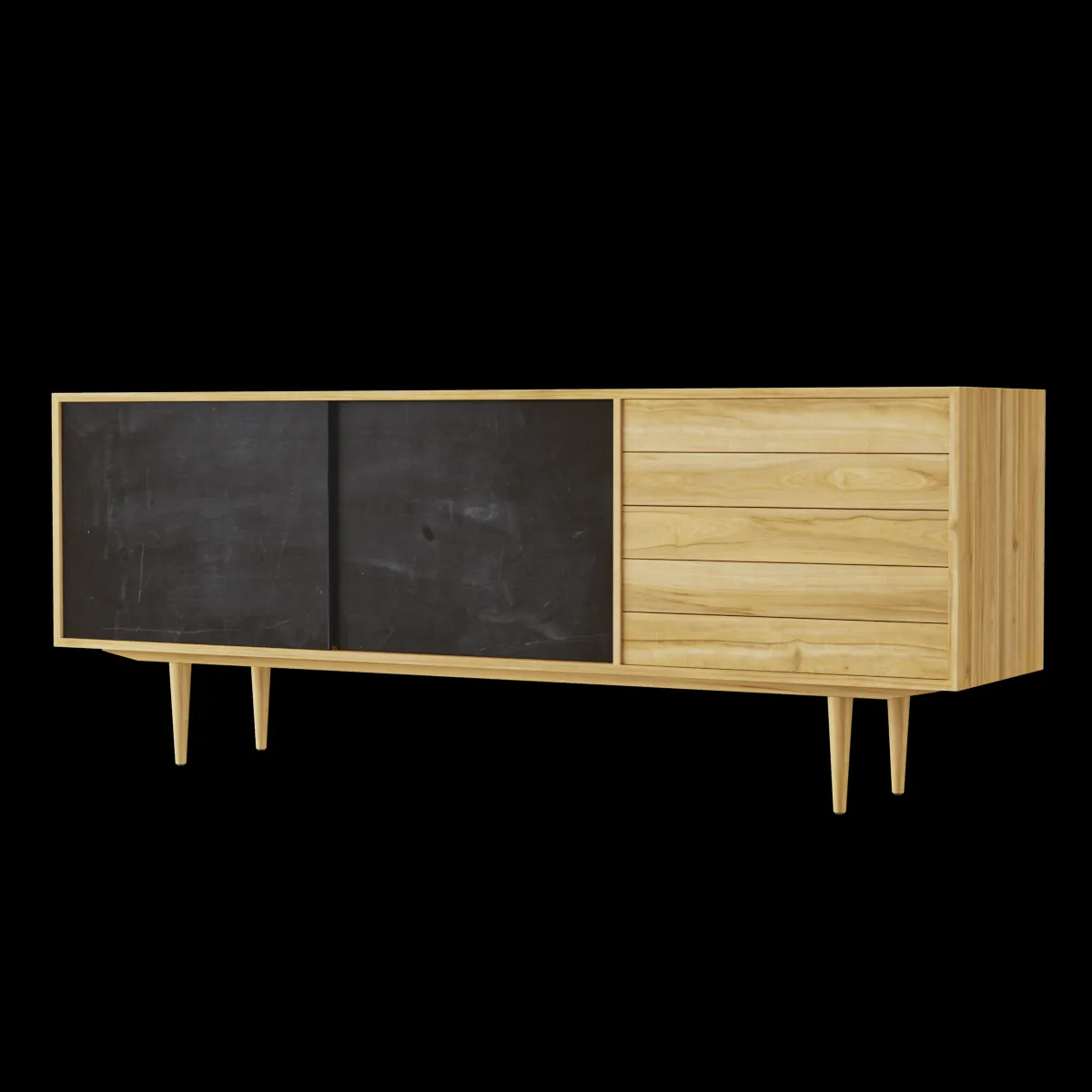 furniture – Chest of drawer Copper 3ds Max