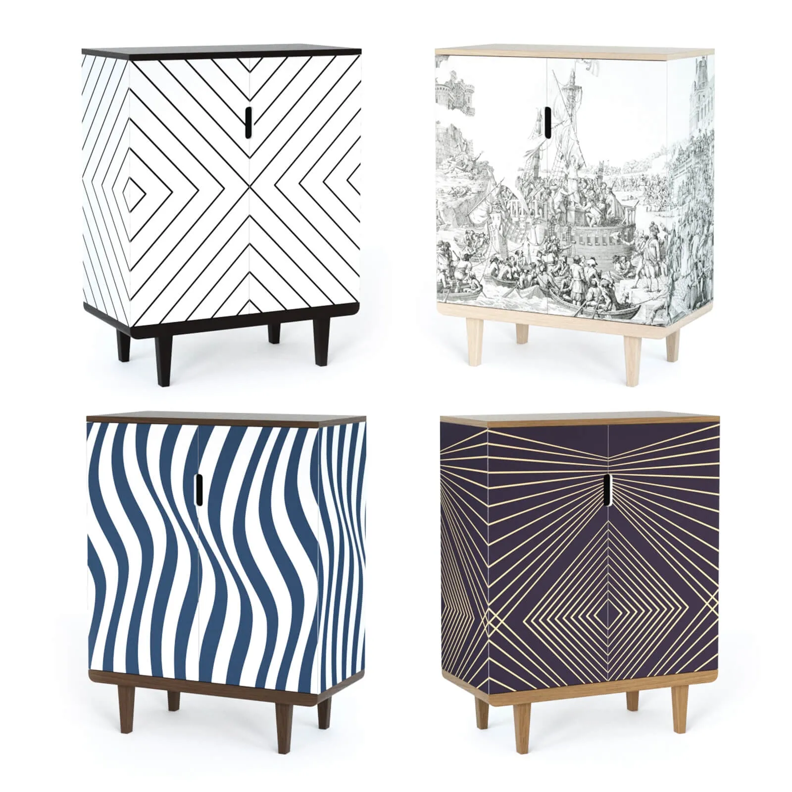 furniture – Chest of drawer Triptikh  from The IDEA 3ds Max