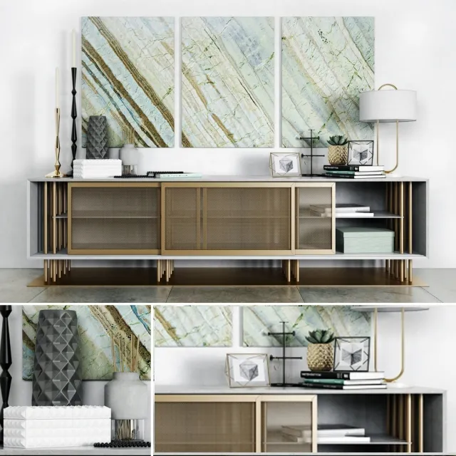 furniture – Chest of drawer Washington 3ds Max