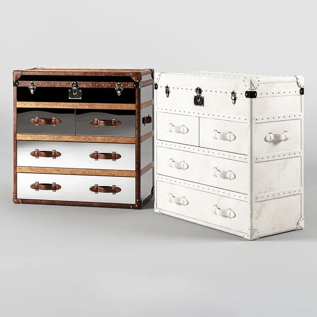 furniture – Chest of drawers Amppleforce average Ampleforth chest medium 3ds Max