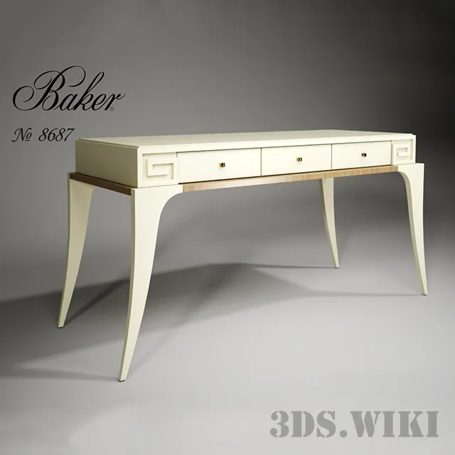 furniture – Chest of drawers Baker Furniture 3ds Max
