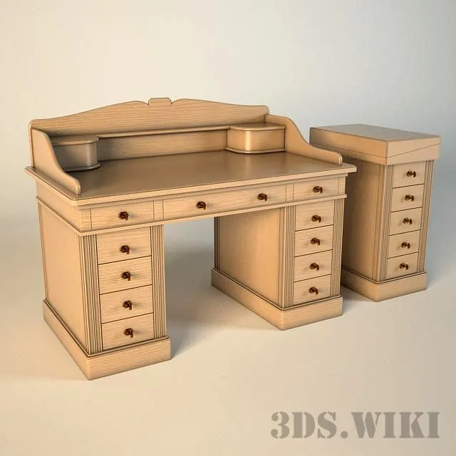 furniture – Chest of drawers Bizzotto Art.C069B and sideboard Art.C062 3ds Max
