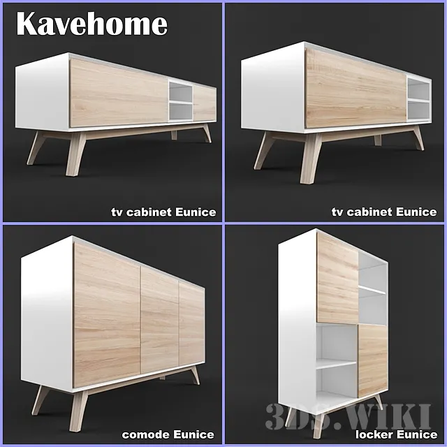 furniture – Chests of drawers Eunice 3ds Max