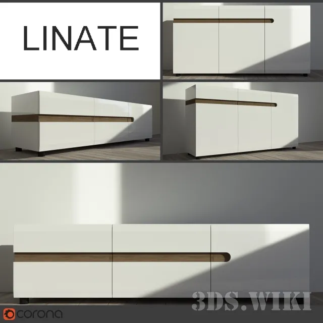 furniture – Chests of drawers Linate 3ds Max