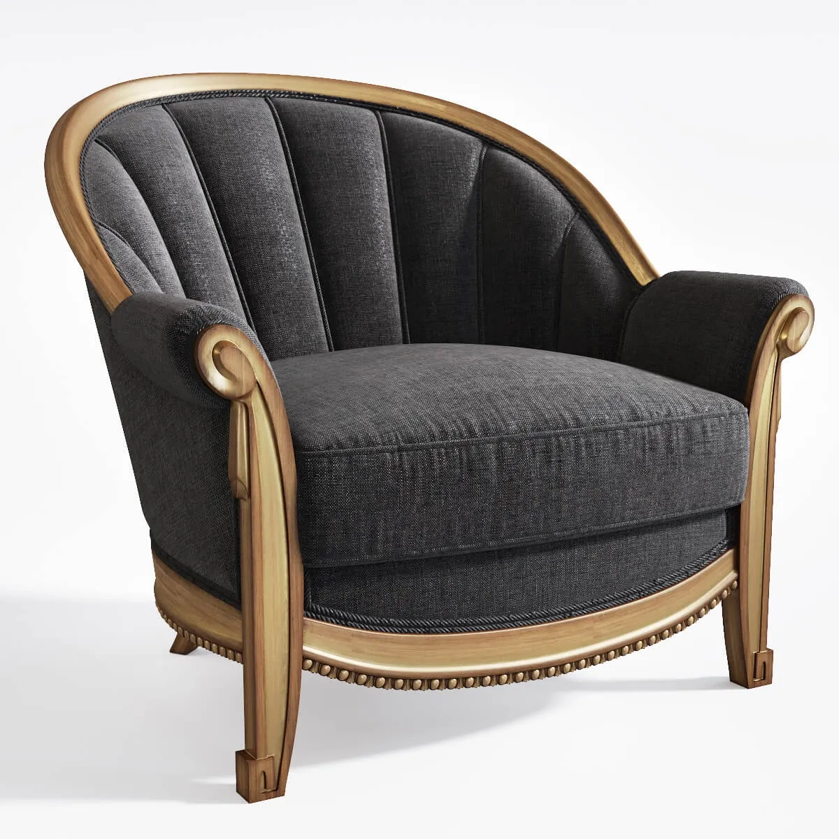 furniture – Chiara Provasi New York armchair 3ds Max