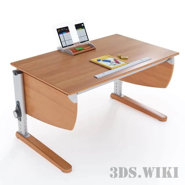 furniture – Children’s Writing Desk Moll Intero Classic 3ds Max