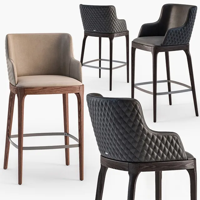 furniture – CI Magda Couture chair with arms 3ds Max