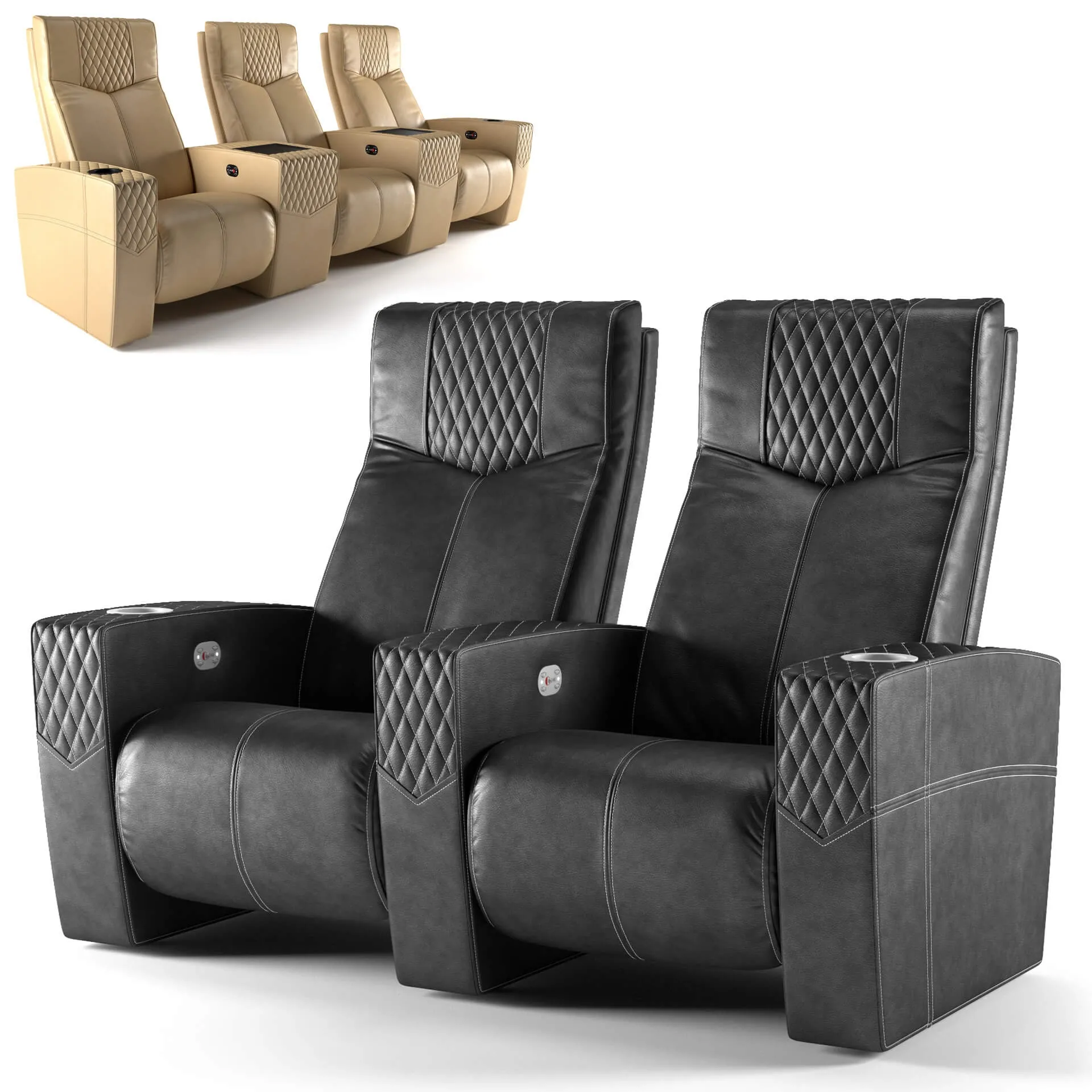 furniture – Cineak ferrier seating 3ds Max