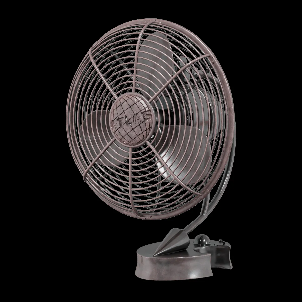 furniture – Cinni desk fan 3ds Max