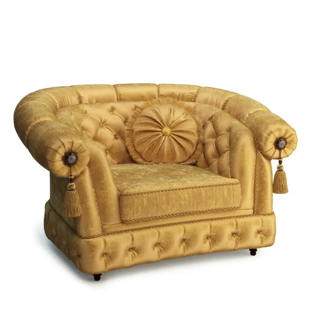 furniture – Classic armchair 03 3ds Max