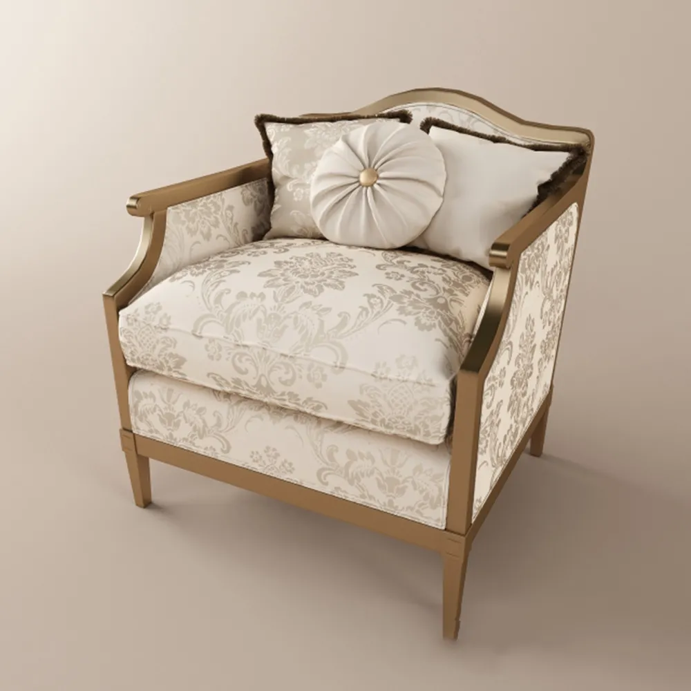 furniture – Classic armchair model 3ds Max