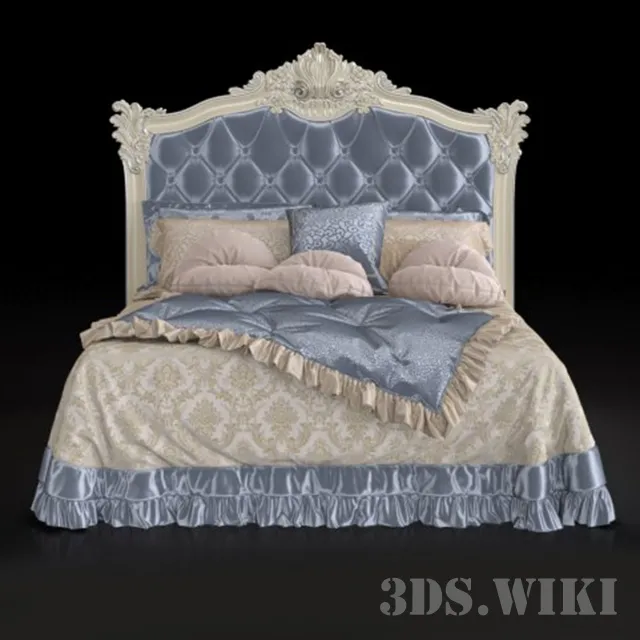 furniture – Classic bed 3ds Max