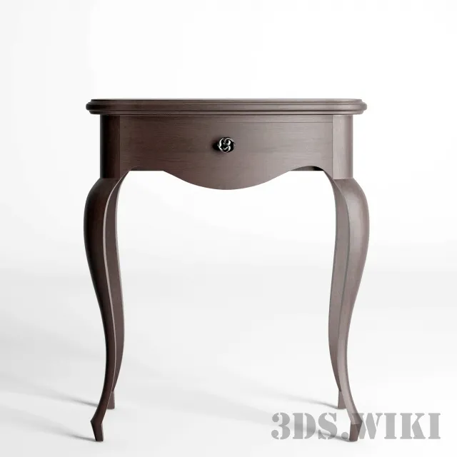 furniture – Classic bedside table 3ds Max