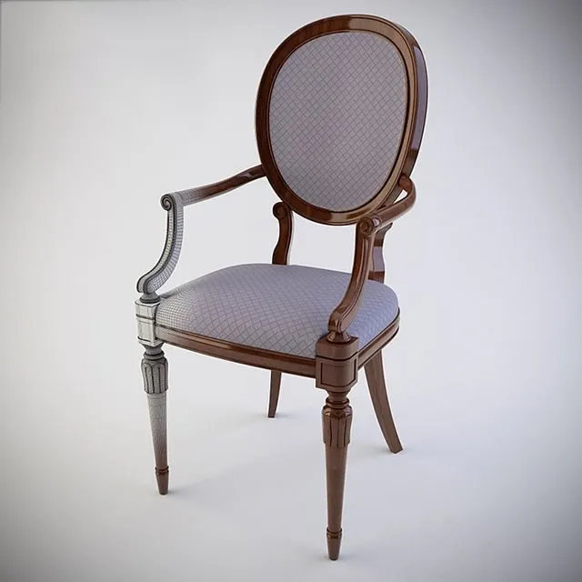 furniture – Classic chair Canova by Baymax 3ds Max