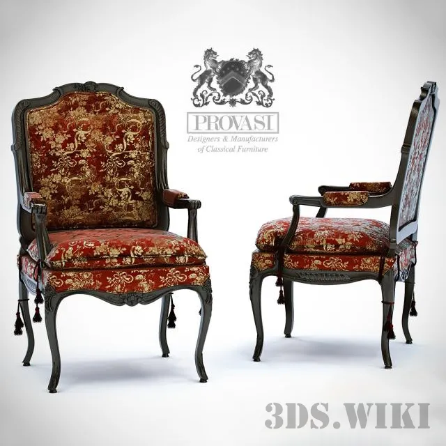 furniture – Classic Chair Provasi 3ds Max