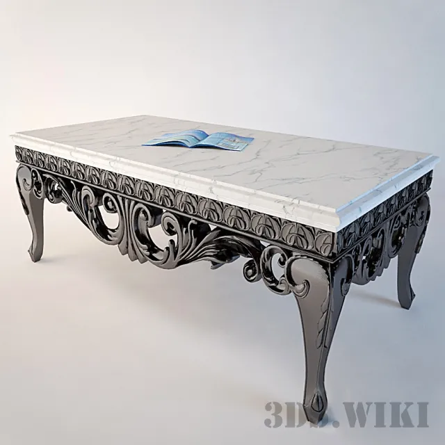 furniture – Classic coffee table 3ds Max