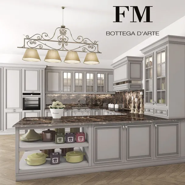 furniture – Classic kitchen 3ds Max