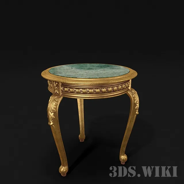furniture – Classic side table Silvano Grifoni 3495 3ds Max
