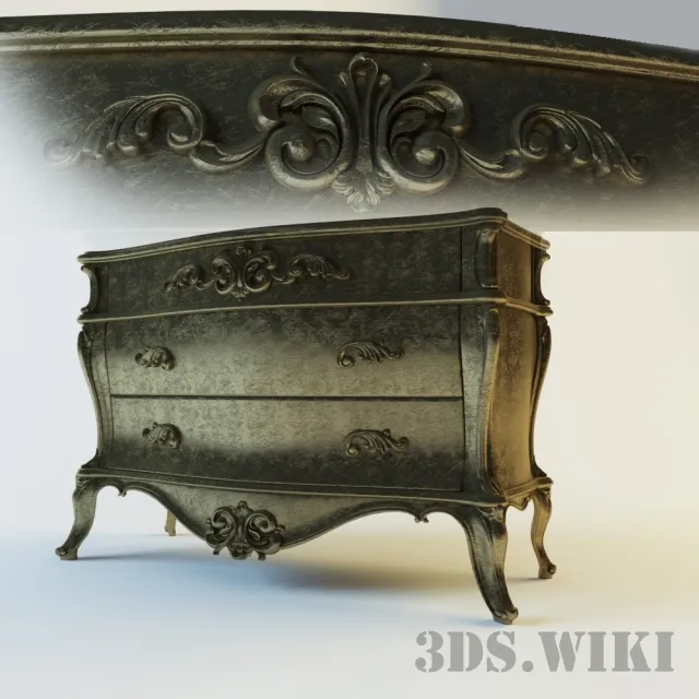 furniture – Classic sideboard Belcor 3ds Max