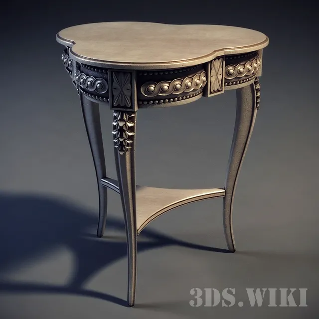 furniture – Classic Sideboard Table 3ds Max