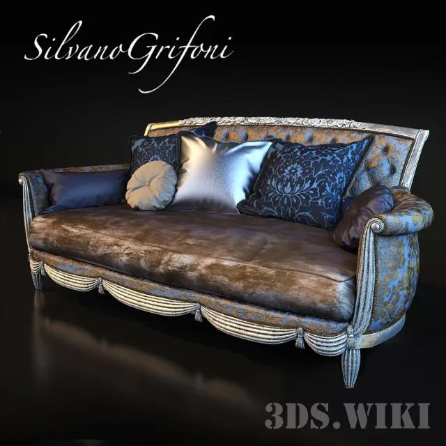 furniture – Classic sofa 3ds Max