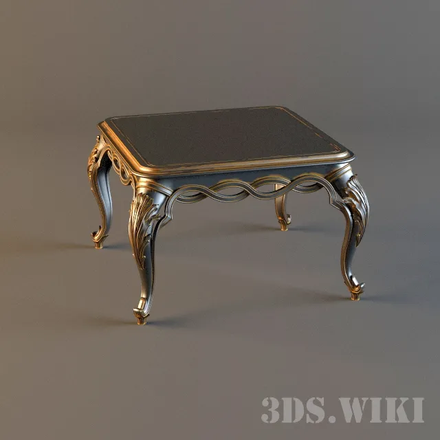 furniture – Classic square coffee table 3ds Max