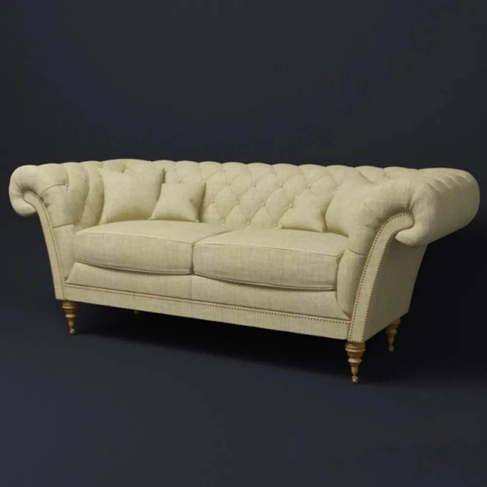 furniture – Classic two-seater sofa 3ds Max
