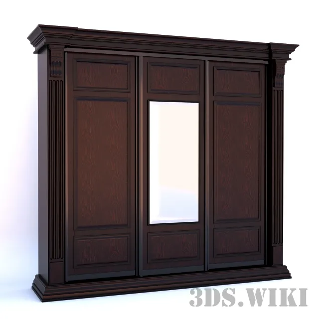 furniture – Classic wardrobe 3ds Max