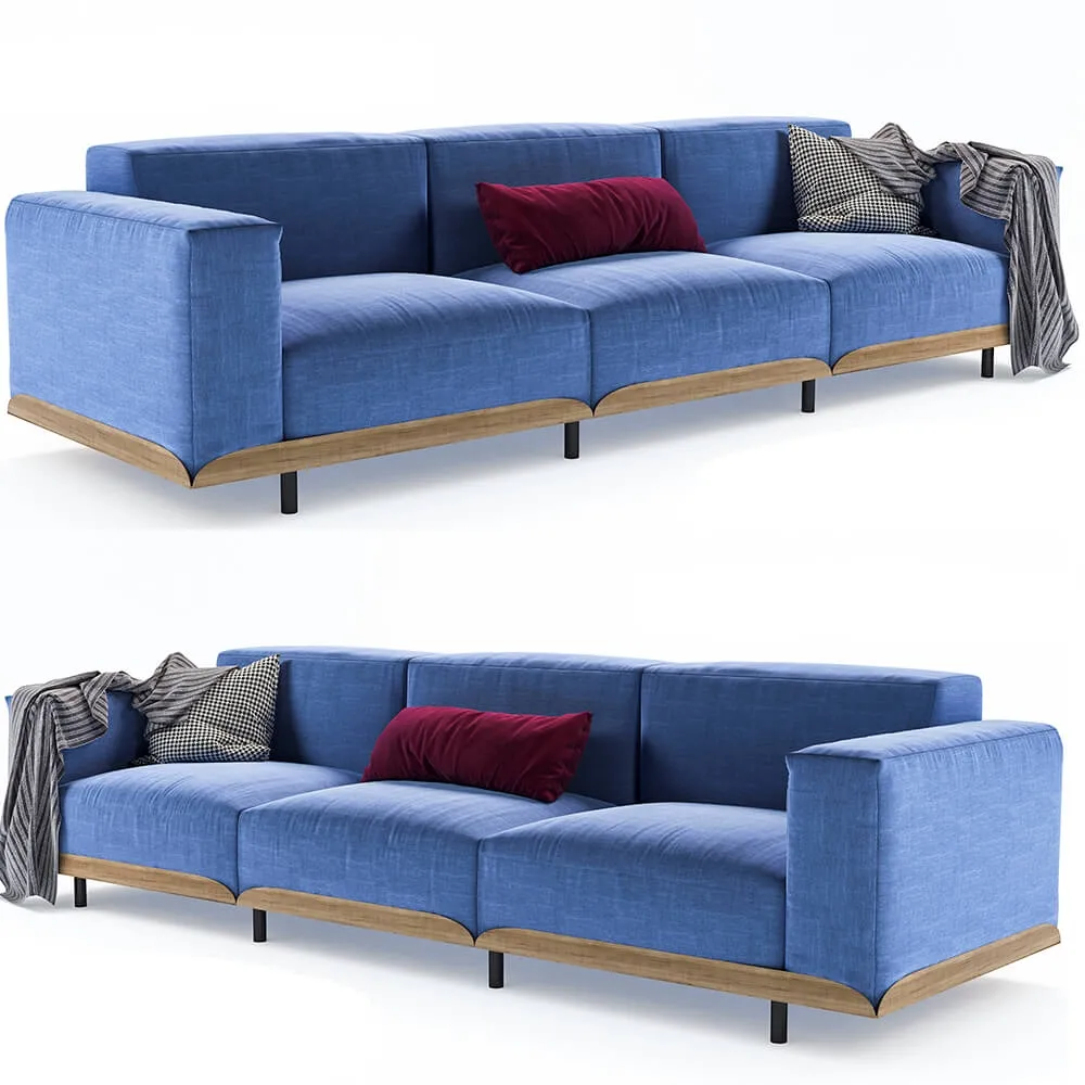 furniture – Claudine Sofa 3ds Max