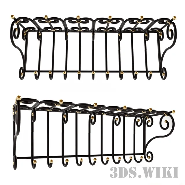 furniture – Clothes rack 3ds Max