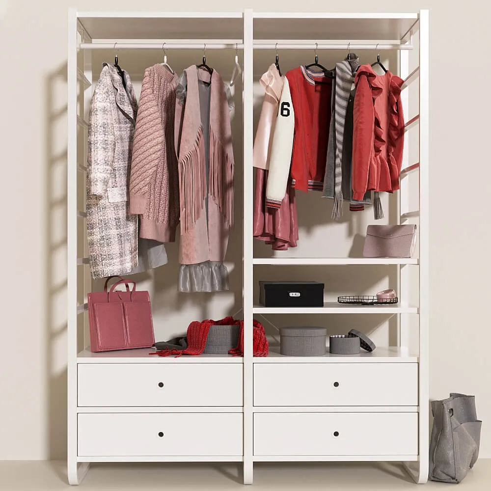 furniture – Clothes wardrobe IKEA 3ds Max