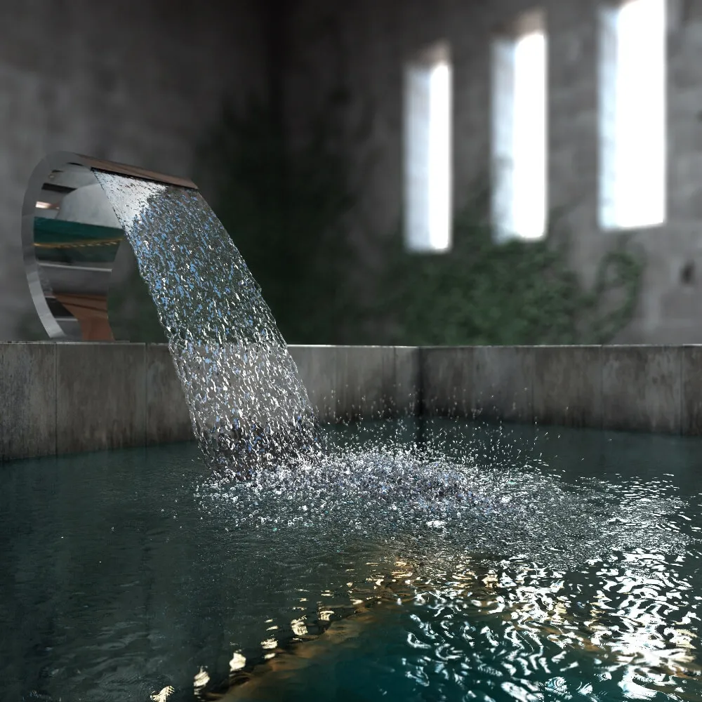 furniture – Cobra waterfall 3ds Max