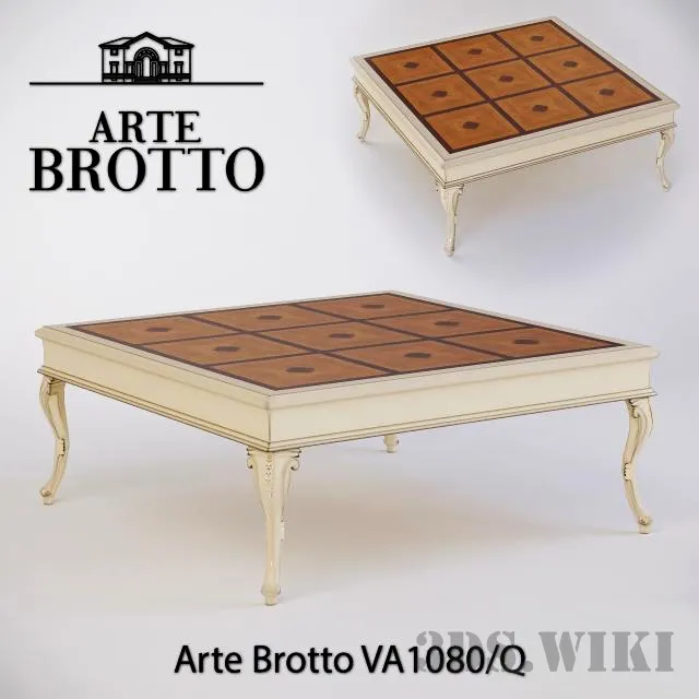 furniture – Coffee table ARTE BROTTO VA1080 / Q 3ds Max
