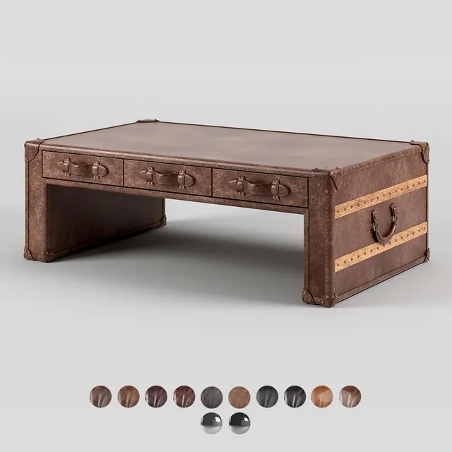 furniture – Coffee table-chest Slab Slab coffee table 3ds Max