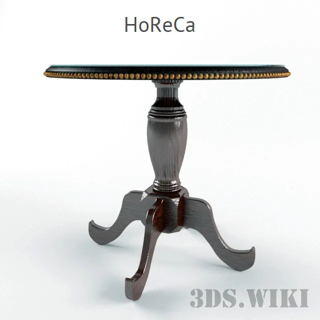 furniture – Coffee table classic HoReCa 3ds Max