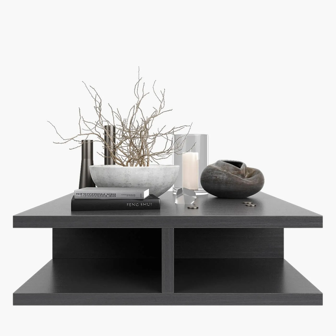 furniture – Coffee table decor 2 3ds Max